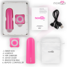 MORESSA - NIX POTENTE VIBRADOR MULTI JUEGOS CONTROL REMOTO ROSA