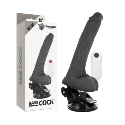 BASECOCK - REALISTYCZNY PRZEGUBOWY PILOT CZARNY 18.5 CM -O- 4 CM