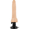 BASECOCK - REALISTYCZNY NATURALNY WIBRATOR ZDALNIE STEROWANY Z JADRAMI 20 CM -O- 4 CM