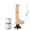 BASECOCK - REALISTYCZNY WIBRATOR 2-1 FLESH 18.5 CM -O- 4 CM