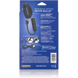 CALEXOTICS - PILOT ZDALNY PETITE BULLET Z OPASKA NA NADGARSTEK