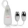 CALEXOTICS - WIBRACYJNE POCISKI SREBRNY DUO