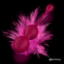 RITHUAL - AKUMULATOROWE WIBRACYJNE KULE KEGLA NISHA ORCHID