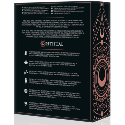 RITHUAL - NISHA RECHARGEABLE VIBRATING KEGEL BALLS BLACK