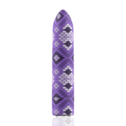 CUSTOM BULLETS - LADOWANY SNAKE FIOLETOWY POCISK MAGNETYCZNY 10 INTENSYWNOSCI