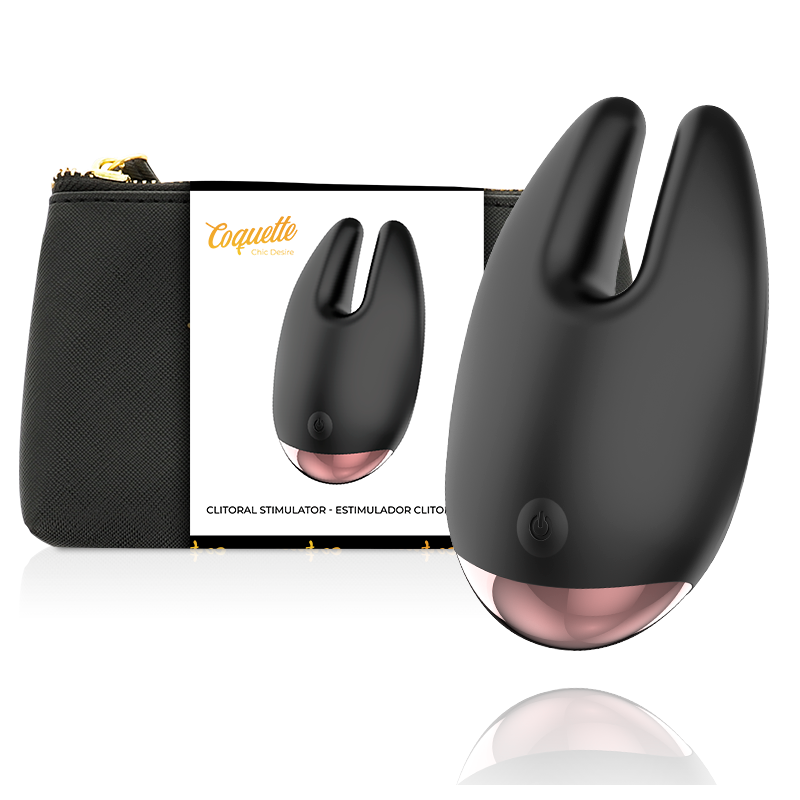 COQUETTE CHIC DESIRE - KLITORIALSTIMULATOR SCHWARZ / GOLD