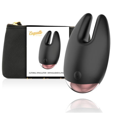 COQUETTE CHIC DESIRE - STYMULATOR LECHTACZKI CZARNO/ZLOTY