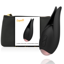 COQUETTE CHIC DESIRE - STYMULATOR LECHTACZKI CZARNY / ZLOTY KWIAT