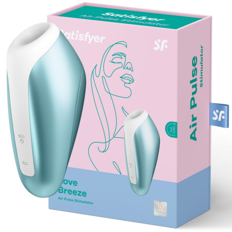 SATISFYER - PRZYSSACZKA LOVE BREEZE ICE BLUE