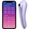 SATISFYER - WIBRATOR PULSE DUAL PLEASURE AIR PULSE ROZOWY