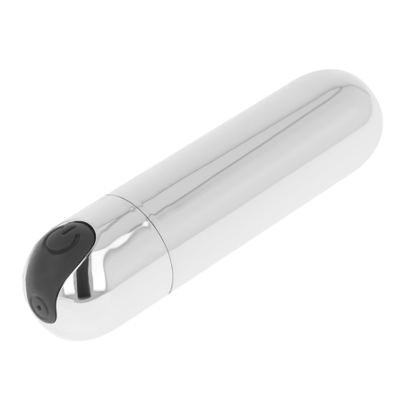 OHMAMA - SREBRNY POCISK WIBRUJACY 8 CM