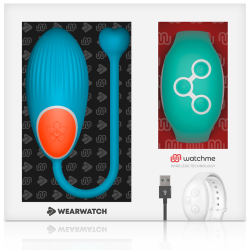 WEARWATCH - TECHNOLOGIA WATCHME PILOT JAJKO NIEBIESKI / AKWAMARYN