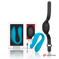 WEARWATCH - WATCHME DUAL TECHNOLOGY WIBRATOR INDIGO / JET