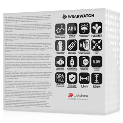 WEARWATCH - PODWOJNA TECHNOLOGIA WIBRATOR WATCHME INDYGO/WODA MORSKA