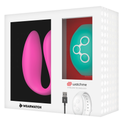 WEARWATCH - PODWOJNA TECHNOLOGIA WIBRATOR WATCHME FUKSJA / WODA MORSKA