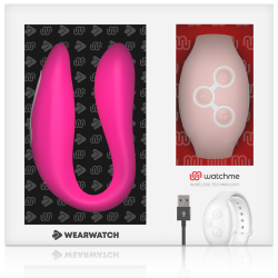 WEARWATCH - WATCHME DUAL TECHNOLOGY WIBRATOR FUKSJA / ROZOWY