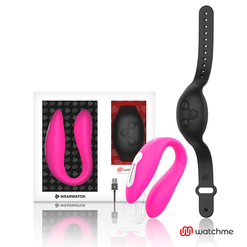 WEARWATCH - WATCHME DUAL TECHNOLOGY WIBRATOR FUKSJA/AZABACHE