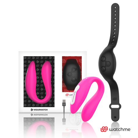 WEARWATCH - WATCHME DUAL TECHNOLOGY WIBRATOR FUKSJA/AZABACHE