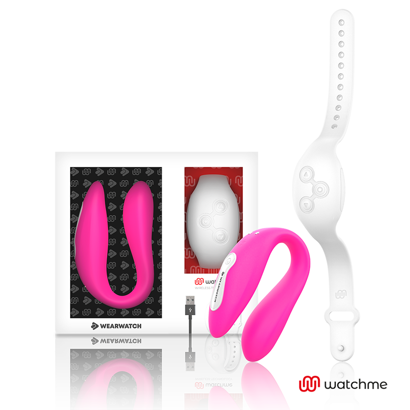 WEARWATCH - WATCHME DUAL TECHNOLOGY WIBRATOR FUKSJA / SNIEG