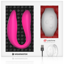 WEARWATCH - WATCHME DUAL TECHNOLOGY WIBRATOR FUKSJA / SNIEG