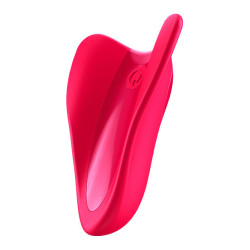 SATISFYER - WIBRATOR PALCOWY WYSOKO LOTNICZY FUKSJA