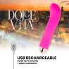 DOLCE VITA - WIBRATOR AKUMULATOROWY DWA ROZOWE 7 BIEGOW