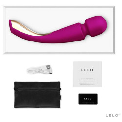 LELO - SMART WAND SREDNI 2 FIOLETOWY MASAZER