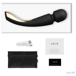 LELO - SMART MEDIUM WAND 2 CZARNY MASAZER