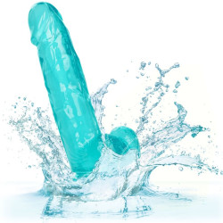 CALEXOTICS - ROZMIAR DILDO KROLOWEJ NIEBIESKI 15,3 CM