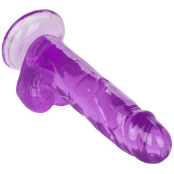 CALEXOTICS - ROZMIAR DILDO KROLOWEJ FIOLETOWEJ 15,3 CM
