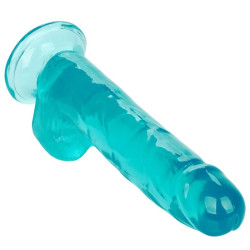 CALEXOTICS - ROZMIAR DILDO KROLOWEJ NIEBIESKI 20,3 CM