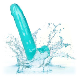 CALEXOTICS - ROZMIAR DILDO KROLOWEJ NIEBIESKI 20,3 CM