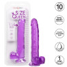 CALEXOTICS - ROZMIAR DILDO KROLOWEJ FIOLETOWEJ 25,5 CM
