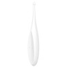 SATISFYER - WIBRATOR Z KONCOWKA Z FUN KONCOWKA BIALY