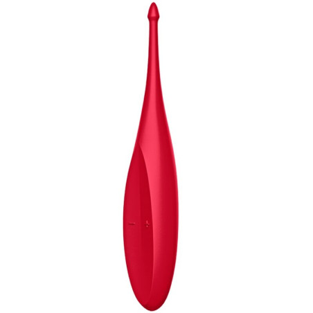 SATISFYER - WIBRATOR Z FUN KONCOWKA CZERWONY
