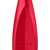 SATISFYER - WIBRATOR Z FUN KONCOWKA CZERWONY