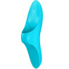 SATISFYER - ZWIASTUN WIBRATORA PALCOWEGO NIEBIESKIE SWIATLO