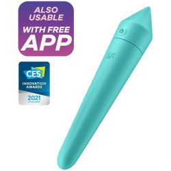 SATISFYER - ULTRA POWER BULLET 8 TURKUSOWY