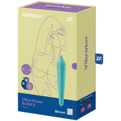SATISFYER - ULTRA POWER BULLET 8 TURKUSOWY