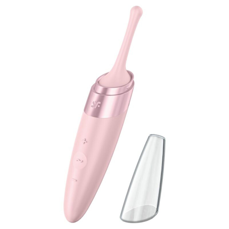 SATISFYER - WIBRATOR DO LECHTACZKI TWIRLING DELIGHT ROZOWY