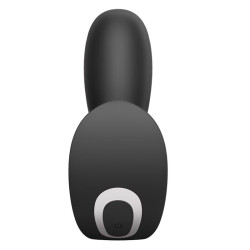 SATISFYER - SCISLE TAJNE + WIBRATOR CZARNY