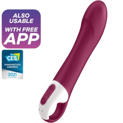 SATISFYER - WIBRATOR GSPOT DUZEGO CIEPLA