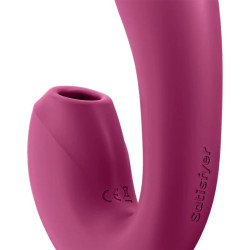 SATISFYER - APLIKACJA SLONECZNA I WIBRATOR RED
