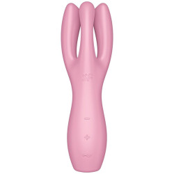SATISFYER - THREESOME 3 VIBRATOR PINK