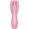 SATISFYER - THREESOME 3 VIBRATOR PINK