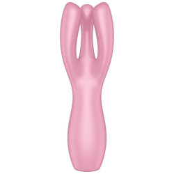 SATISFYER - THREESOME 3 VIBRATOR PINK