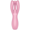 SATISFYER - THREESOME 3 VIBRATOR PINK