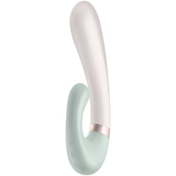 SATISFYER - APLIKACJA WIBRATOR FALI CIEPLOWEJ BIALA