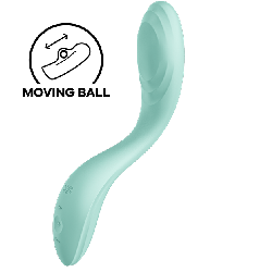 SATISFYER - WIBRATOR RRROLLING PLEASURE GSPOT ZIELONY