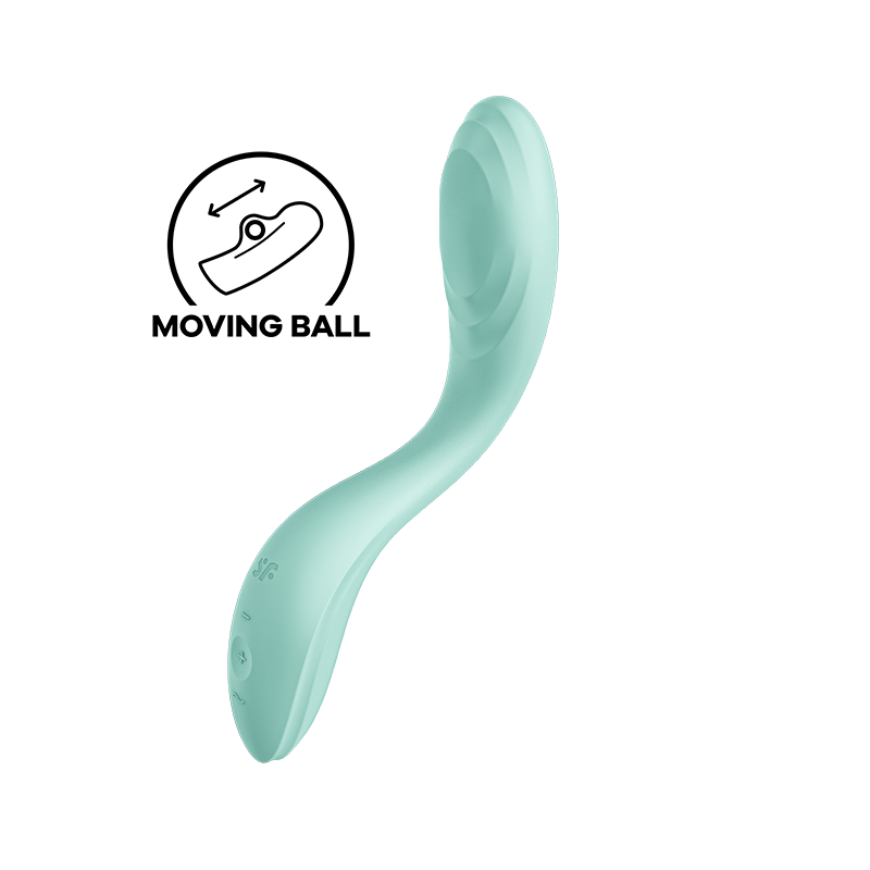 SATISFYER - RRROLLING PLEASURE GSPOT VIBRATOR GRÜN